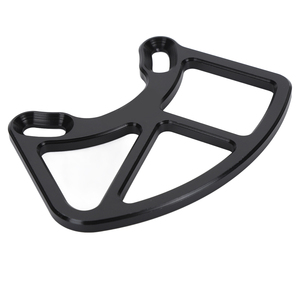 Protection de chaîne de vélo en alliage d'aluminium pour <span class=keywords><strong>VTT</strong></span>, compatible ISCG05 ISCG 03, pour plateaux 22T-46T, noir - Product Image 3