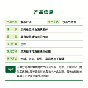 La Fábrica Ji'an Zhongxiang suministra aceite de hoja de perilla, un extracto de planta, para aceites esenciales de aromaterapia de un solo ingrediente y - Product Image 2