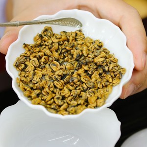 Té Negro de Yunnan Dianhong Sibao Aguja de Oro Pagoda Caracol Dorado Bola de Dragón Té Orgánico a Granel Nuevo 250g Ceremonia del Té - Product Image 1
