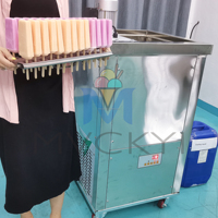 2 Mode Brazilië Type Stick Ijslolly Ijslolly Apparatuur Stick Pop Maker Roestvrijstalen Bevroren Ijs Ijslolly Maker Machine