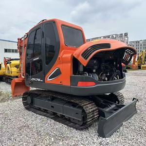 Miniexcavadora Doosan DX75/DX75-9C/DX75LC-9C de Segunda Mano con Peso Operativo de 7.5 Toneladas, Motor Yanmar, Bomba Kawasaki y Motor con Rodamientos - Product Image 1