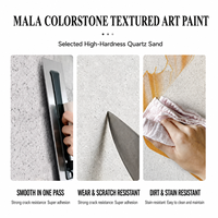 Peinture murale liquide époxy CaiTu pour intérieur/extérieur avec finition mate pour la rénovation de la maison et la décoration effet pierre