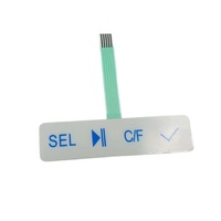 Claviers à membrane non tactiles professionnels pour télécommande avec couleur et taille personnalisées