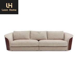 Divani <span class=keywords><strong>di</strong></span> Ultima Generazione <span class=keywords><strong>per</strong></span> Soggiorno, <span class=keywords><strong>Arredamento</strong></span> <span class=keywords><strong>di</strong></span> <span class=keywords><strong>Lusso</strong></span>, Divano Angolare in Tessuto Nabuk e Pelle - Product Image 6