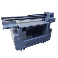 Printer Inkjet UV 1210 Format Besar Laris Manis, Desain Skala Besar, Flatbed Akrilik Logam Transparan dengan Print Head Xp600 Baru