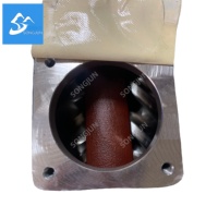 Venta Caliente de Cabezal de Compresor de Aire de Tornillo de Aluminio para Modelo C77 1616671280 1616671290 Compresor de Aire