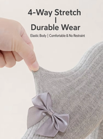Collants côtelés en coton doux antidérapants pour bébés filles, en coton à longues fibres, écologiques, pour tout-petits de 0 à 12 ans, vente en gros