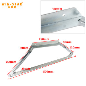 WINSTAR Cheap Price <strong>Wall</strong> Bed Murphy Bed Mechanism Sofa Bed Connecting <strong>Bracket</strong> <strong>Hinge</strong> Series - Product Image 6