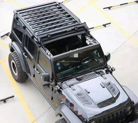 Accessoires tout-terrain pour voiture LUMA 4x4, porte-bagages de toit en aluminium pour Jeep Wrangler JL 2018+, Gladiator JK 2007-2017