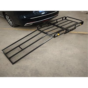 <span class=keywords><strong>Portabicicletas</strong></span> y Portaequipajes de Alta Resistencia para Montaje en <span class=keywords><strong>Enganche</strong></span> de SUV, Cesta Trasera para Camping y Viajes - Product Image 2