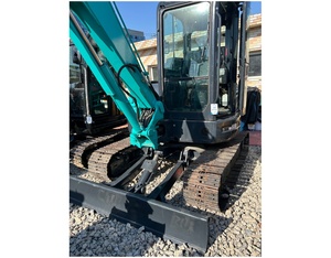 Excavatrice Kobelco Sk55Sr de 3 tonnes avec godet hydraulique de 0,18 m³ de capacité, machine de terrassement d'occasion - Product Image 2