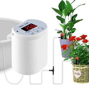 Temporizador de Riego Programable de Doble Zona con Control de Canal Independiente, Pantalla LCD, Sistema de Riego Digital para Jardinería Doméstica - Product Image 1