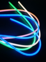 Ruban lumineux rond RGB 15MM 16MM 18MM 22MM 360 degrés RGB DMX SPI LED Néon Flex 24V