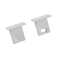 Profilé encastré à prix d'usine, coque linéaire, lumière anti-abrasion, surface brossée, profilé en aluminium LED pour éclairage d'affichage