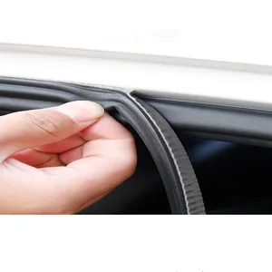 Universele Rubber Zelfklevende Auto Automotive Deur Tochtstrip Afdichting Rubber Strip