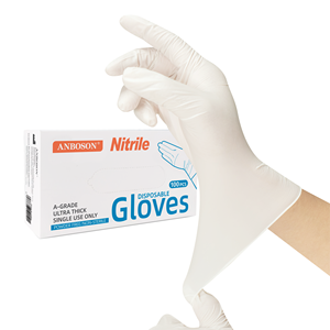 6Mil Science Produits jetables Écran tactile Tatouage Rose Nitrile Gant De Lavage Guantes De Nitrilo Negro - Product Image 1