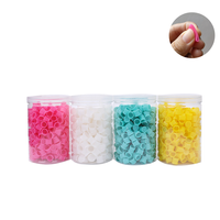 300 pièces, gobelets d'encre de tatouage en Silicone, taille moyenne, maquillage Permanent, Pigment, récipient jetable, accessoires de tatouage, support d'encre, tasse