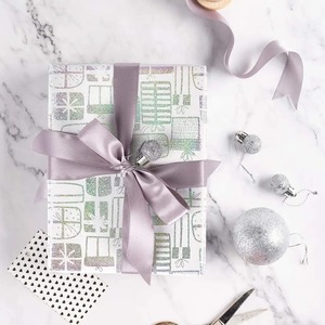 Custom Eco-Friendly Recyclable Metallized <b>Paper</b> Roll Holographic <b>Pattern</b> Double-Sided Coated Waterproof for Gift Craft Digital - Product Image 5