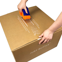 Boîte à fermeture éclair en kraft ondulé, personnalisable avec logo, écologique, en matériaux recyclés, de qualité alimentaire, auto-érectible, pour emballage cadeau, vente en gros