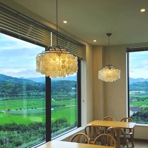 Lustre Moderne Créatif en Forme de Coquille <span class=keywords><strong>pour</strong></span> <span class=keywords><strong>Salle</strong></span> <span class=keywords><strong>à</strong></span> <span class=keywords><strong>Manger</strong></span> Chambre <span class=keywords><strong>à</strong></span> Coucher Style Français Luxe Éclairage <span class=keywords><strong>Salon</strong></span> - Product Image 3