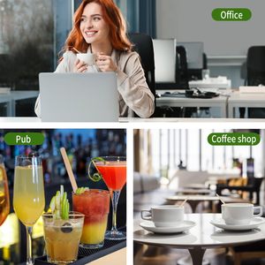 Hiện đại thân thiện với môi cá nhân bọc 7 inch cà phê bằng gỗ khuấy 1000 gói thả Trà Công cụ - Product Image 5