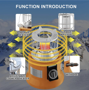 Buen precio portátil <span class=keywords><strong>butano</strong></span> Mini 2 en 1 Gas <span class=keywords><strong>calentador</strong></span> al aire libre cocina cerámica estufa de Gas infrarrojo para Camping <span class=keywords><strong>calentador</strong></span> de Gas al aire libre - Product Image 3