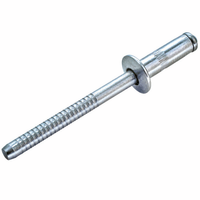 Rivets aveugles à tête bombée en acier inoxydable à grande épaisseur Rivets semi-structurels en acier inoxydable