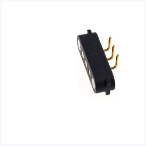 Hot Selling High Power 2a 36v Gold Plating Pin Male Female Connector Pogo Pin Power Wire Magnetic Connector For Charge