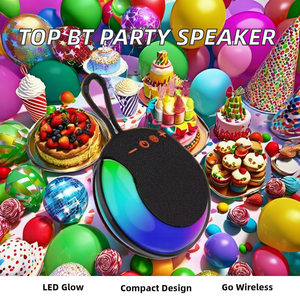 Nouvelle Arrivée <span class=keywords><strong>Portable</strong></span> 5W RGB Sans Fil BT Haut-Parleur Mini 1200mah Tissu Haut-Parleur pour Ordinateur et Téléphone <span class=keywords><strong>Mobile</strong></span> Prix <span class=keywords><strong>Pas</strong></span> <span class=keywords><strong>Cher</strong></span> - Product Image 2
