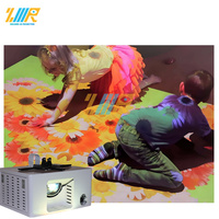 Juegos de piso Proyectores Inmersivo Piso interior Playa virtual Interactivo 3D Ar Space Dynamic Magic Ocean Waves Footprint Tread