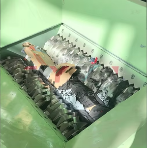 Broyeur de déchets automatique avec presse à balles en plastique carton vieux vêtements broyeur de déchets ménagers - Product Image 3