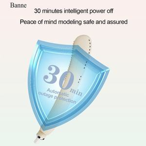 Banne Corn Fer à friser volumateur avec écran LCD Fluffy Hair Bigoudi pour la <span class=keywords><strong>coiffure</strong></span> - Product Image 5