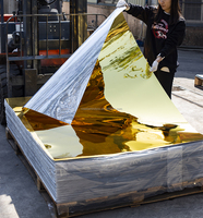 Günstiger Hochglanz-Weißer Reflektierender Spiegel-Teppich für Hochzeitsbühnen-Dekoration