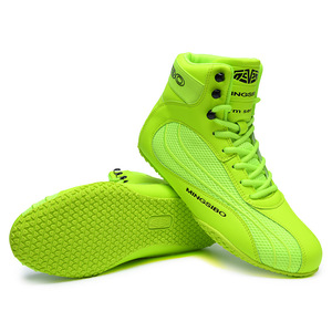 Coexistence Hot Selling Breathable Professional Unisex Boxing Shoes Mesh Upper Rubber Outsole Summer Winter Wrestling <b>Boots</b> - Product Image 6