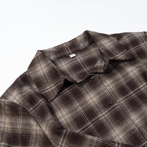 TAOP&ZA Nouvelle Collection Printemps 2026 <span class=keywords><strong>Chemise</strong></span> à <span class=keywords><strong>Carreaux</strong></span> Femme Tendance Polyvalente Ample à Col et Manches Longues avec Ceinture 3020 - Product Image 3
