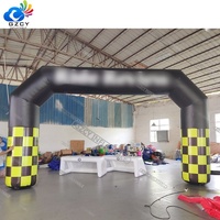 Arche publicitaire gonflable imperméable personnalisable avec ventilateur intégré pour événements – Offre spéciale