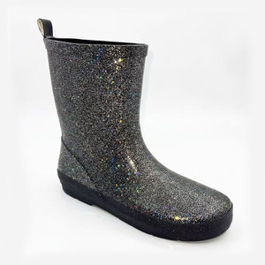 <span class=keywords><strong>Bottes</strong></span> <span class=keywords><strong>de</strong></span> pluie brillantes avec logo OEM, tendance, résistantes, imperméables, antidérapantes, <span class=keywords><strong>bottes</strong></span> en caoutchouc pour femmes - Product Image 1