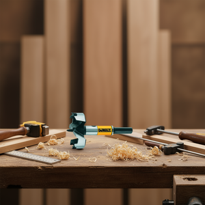 ดอกสว่านเจาะไม้แบบฟอร์สเนอร์ของเดวอลท์ขนาดเส้นผ่านศูนย์กลาง 1 นิ้วสำหรับการเจาะรูที่แม่นยำ - Product Image 3