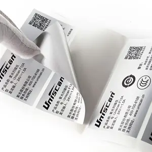 Tùy chỉnh điện tử sản phẩm logo nhãn không thấm nước kết dính mạnh mẽ in nhãn tên nơi - Product Image 1