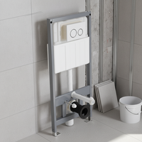 Réservoir de toilette à double chasse sur pied standard CE fabriqué en Chine