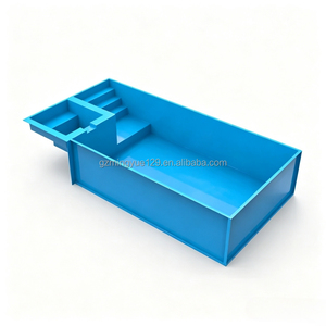 <span class=keywords><strong>Piscine</strong></span> intégrée en fibre de verre durable, équipée d'un chauffage et d'une pompe de massage, idéale pour les villas de vacances - Product Image 1