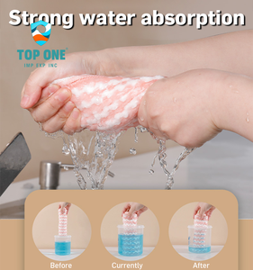 Top One Juego de paños de limpieza de microfibra reutilizables de 2 lados versátiles para limpieza de platos de cocina y productos deportivos y de entretenimiento - Product Image 5