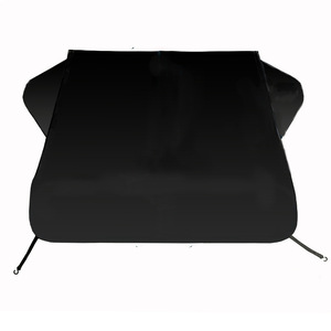 Parasol para Parabrisas Delantero, Tela Oxford 600D, Negro, Cubierta para Nieve, Antiescarcha, Versión para Sedán y SUV - Product Image 4