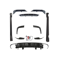 Kit carrosserie complet Yofer pour Honda Accord 10e génération 2018-2020 : Lame de pare-chocs avant, diffuseur arrière, jupes latérales, spoiler – Ensemble complet