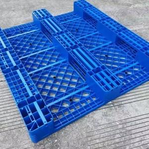Palette en plastique 1311 1312 1313, motif quadrillé, entrée 4 voies, pour rayonnage, stockage en entrepôt, charge statique 4000 kg, charge dynamique 2T - Product Image 2
