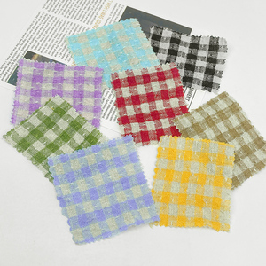 Nouveau design 2025 Tissu 100% <span class=keywords><strong>lin</strong></span> biologique certifié Oeko-Tex, teint en fil, à carreaux gingham, délavé à l'enzyme et à la pierre, vente en gros <span class=keywords><strong>au</strong></span> <span class=keywords><strong>mètre</strong></span> - Product Image 6