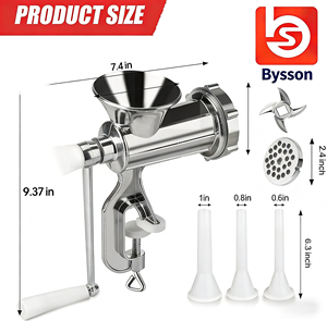 Hachoir à <span class=keywords><strong>viande</strong></span> manuel <span class=keywords><strong>Kitchenaid</strong></span> en aluminium pour la maison – Offre spéciale - Product Image 6
