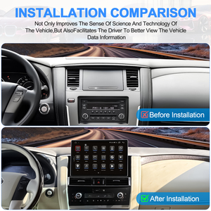 Autoradio Android Navihua 13,1 pouces avec écran tactile, lecteur stéréo, GPS, navigation pour Nissan Patrol Y62 QX80 Armada 2012-2020 - Product Image 5