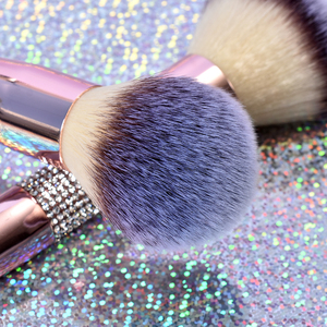 Custom Private Label Heetste Verkopende Hoge Kwaliteit Geit Haar Make-Up Borstel Foundation Poeder <span class=keywords><strong>Concealer</strong></span> Blush Make-Up Borstel Set - Product Image 2