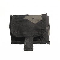 Organisateur d'équipement EDC MOLLE pliable et portable, pochette utilitaire camouflage pour le camping en plein air, pochette tactique Molle